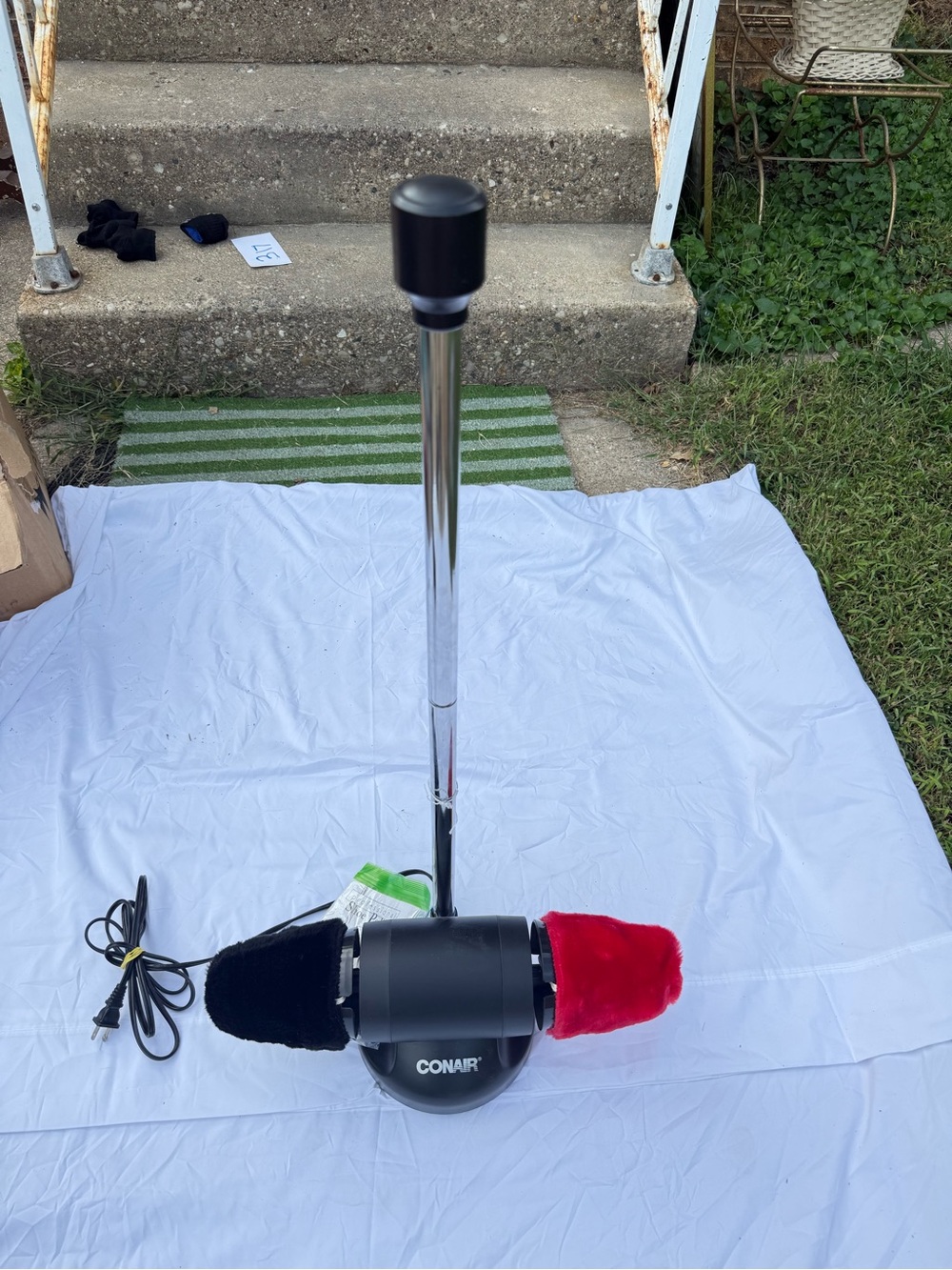 Red & Black Dual Shoe & Boot Dryer